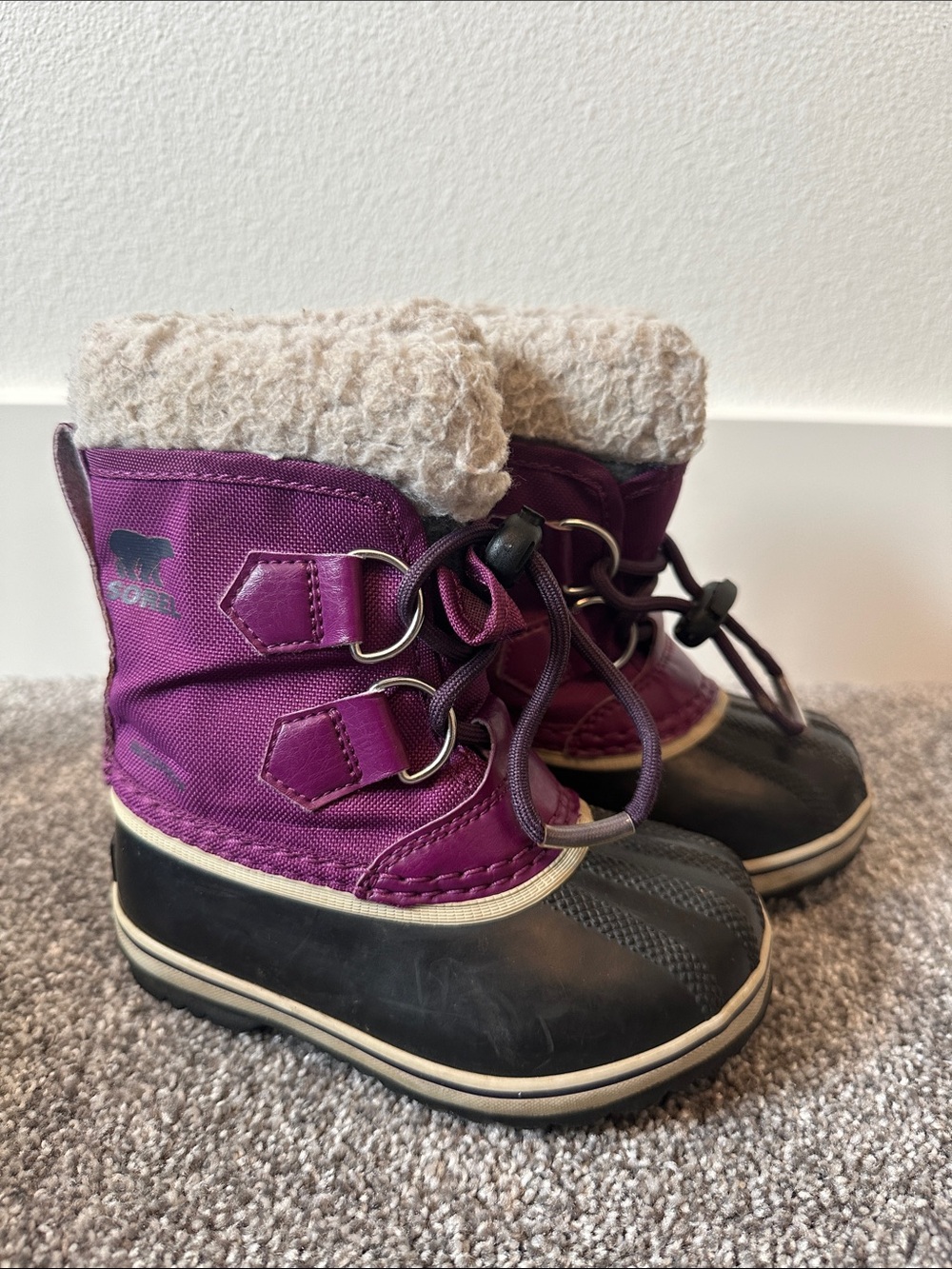 Childrens Yoot Pac Nylon - wild iris, dark plum
